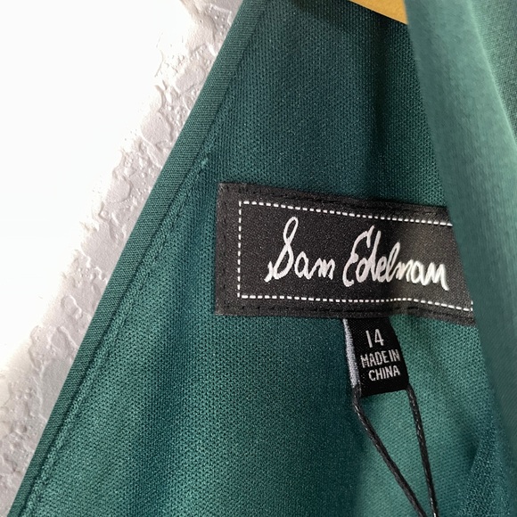 Sam Edelman Hunter‎ Green Jumpsuit Sz 14 - Picture 4 of 8